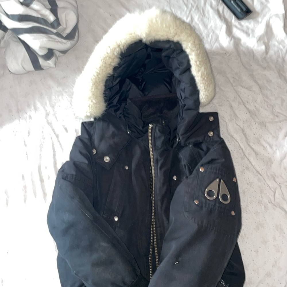 Moose knuckle winter coat for kids